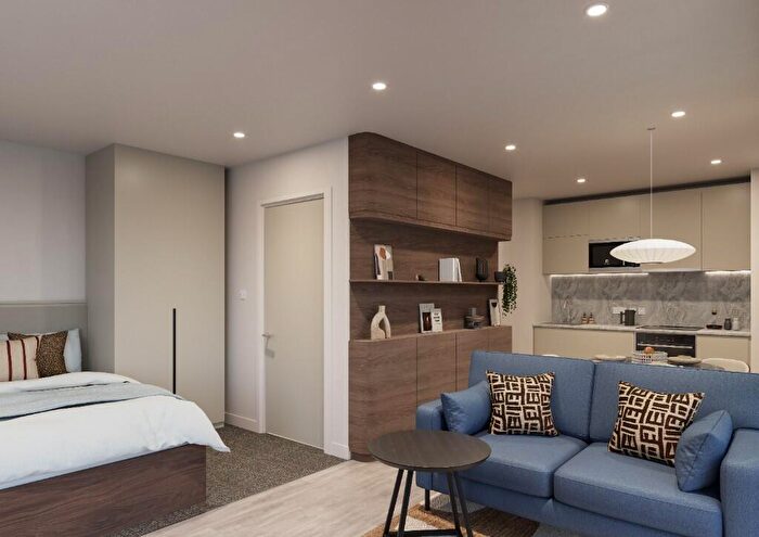 Studio To Rent In The Fernley, Square Gardens, Botanic Avenue, Manchester, Greater Manchester, M15