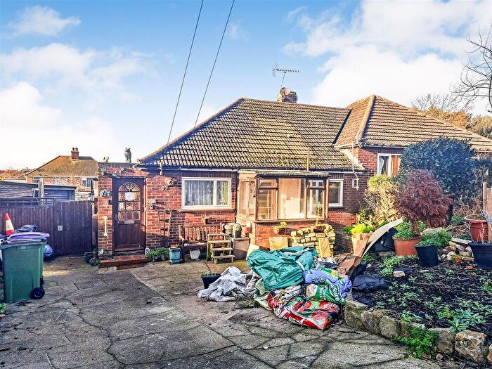 2 Bedroom Semi Detached Bungalow For Sale In White Cliff Way, Folkestone, CT19