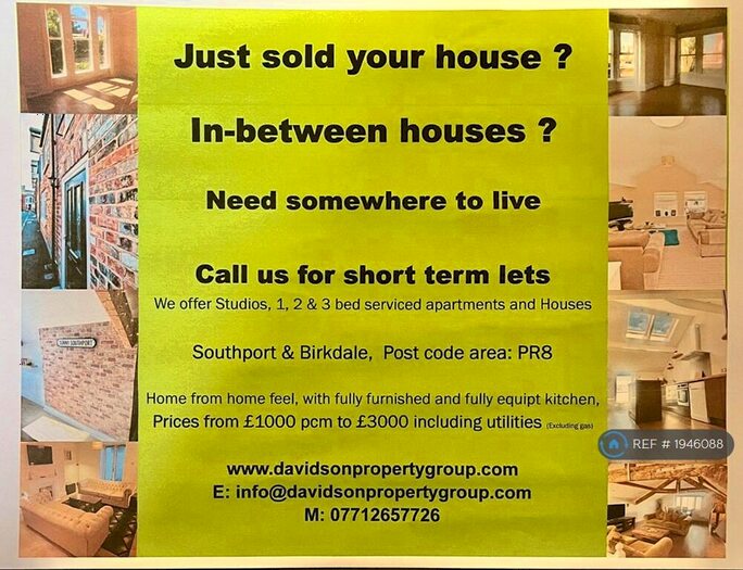 23 Bedroom Flat To Rent In Westcliffe Road, Southport, PR8