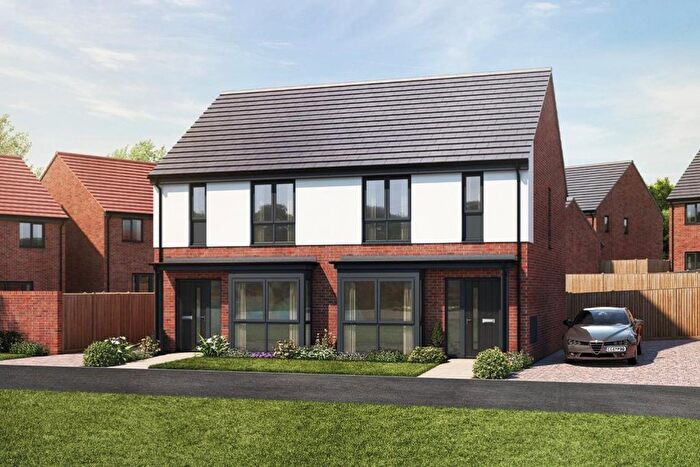 3 Bedroom Semi-detached House For Sale In "Collingwood" At Wilmot Drive, Newcastle-Under-Lyme, ST5