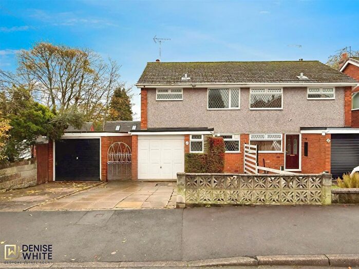 3 Bedroom Semi-Detached House For Sale In Hillside Road, Cheddleton, Staffordshire, ST13