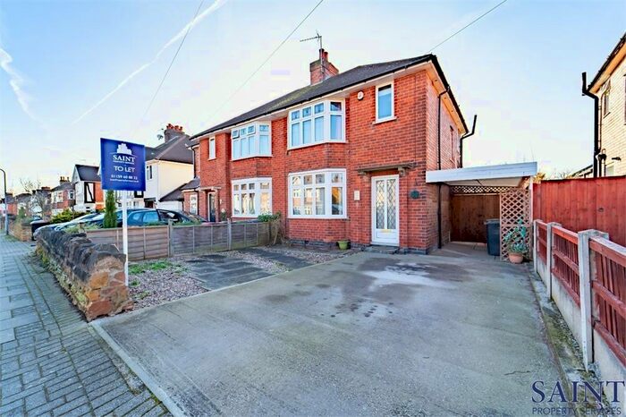 3 Bedroom Semi-Detached House To Rent In Woodland Grove, Chiwell, Nottingham NG9