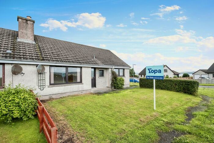 2 Bedroom Semi-Detached House For Sale In Aird Place, Dingwall, IV7