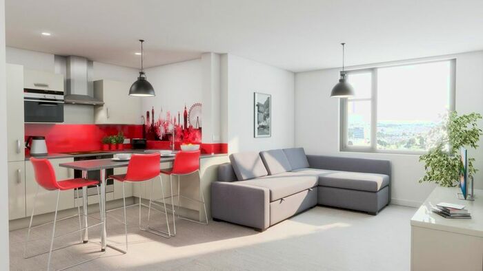 3 Bedroom Flat To Rent In Aspire House, Bedroom Apartments, Plymouth, PL1