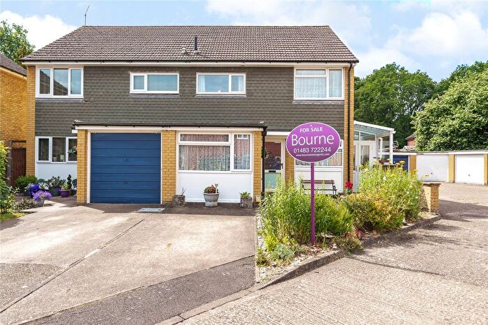 3 Bedroom Semi-Detached House For Sale In Russell Close, Horsell, Woking, Surrey, GU21