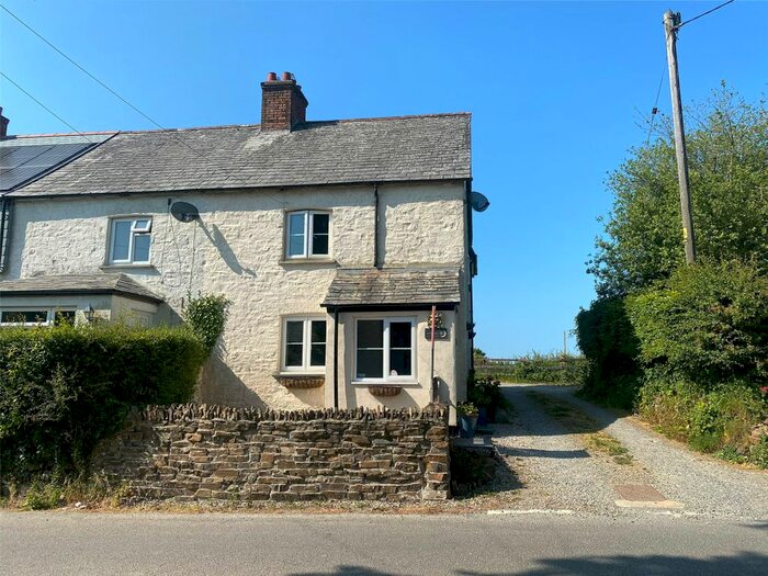 3 Bedroom End Of Terrace House For Sale In Morgans Cottages, Egloskerry, Launceston, Cornwall, PL15