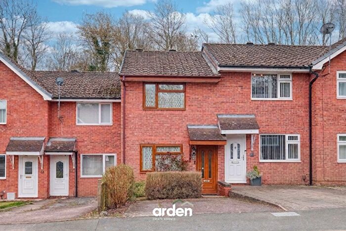 2 Bedroom Terraced House For Sale In Bilbury Close, Redditch, B97
