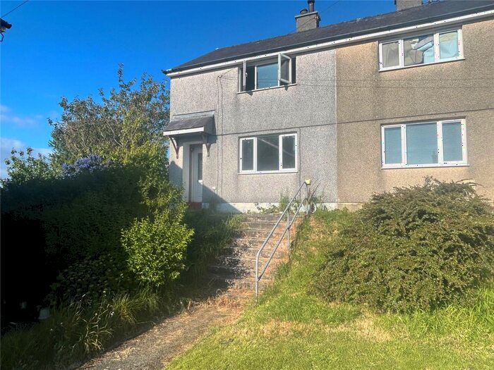 2 Bedroom End Of Terrace House For Sale In Allt Nebo, Penysarn, Isle Of Anglesey, LL69
