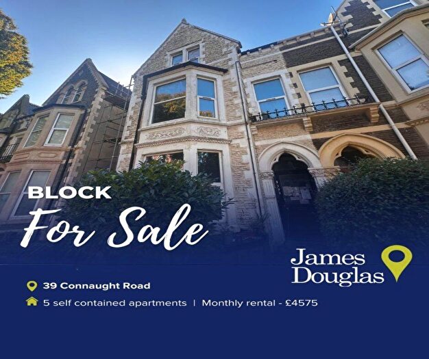 6 Bedroom Block Of Apartments For Sale In Connaught Road, Roath, Cardiff, CF24