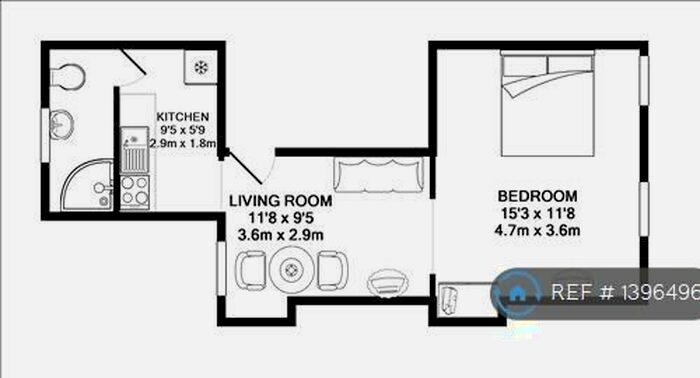 Studio To Rent In Manchester Road, Swindon, SN1