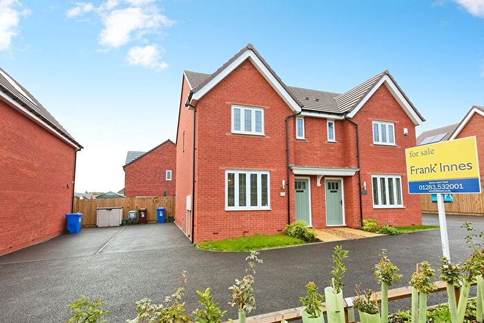 3 Bedroom Semi-Detached House For Sale In Violet Rise, Anslow, Burton-On-Trent, Staffordshire, DE13