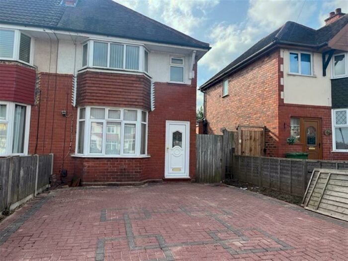 2 Bedroom Semi-Detached House To Rent In Hardwick Road, Solihull, B92