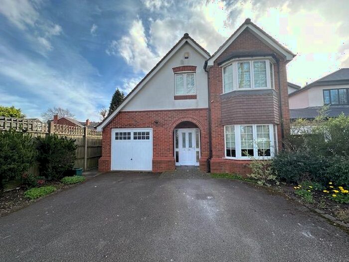 4 Bedroom Detached House To Rent In The Boulevard, Sutton Coldfield, B73