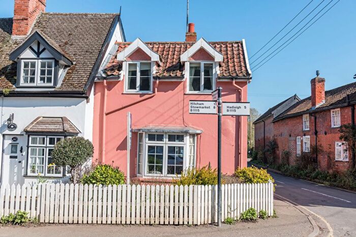 2 Bedroom End Terrace House For Sale In High Street, Bildeston, Suffolk, IP7