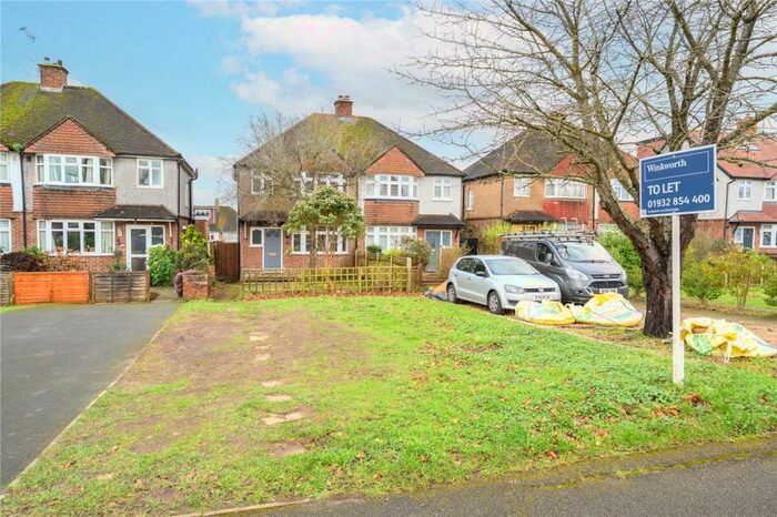 3 Bedroom Semi-Detached House To Rent In Canada Road, Cobham, Surrey, KT11