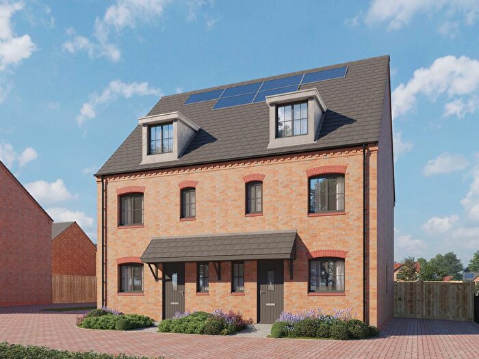 3 Bedroom Semi-Detached House For Sale In "The Webster" At Brimstone End, Whitnash, Leamington Spa, CV31