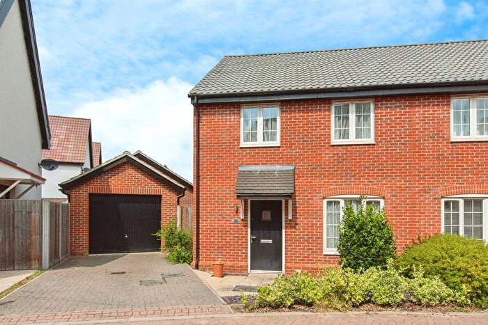3 Bedroom Semi-Detached House For Sale In Middy Close, Mendlesham, Stowmarket, IP14