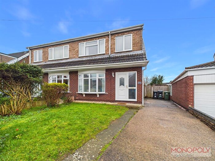 3 Bedroom Semi Detached House For Sale In Cherry Tree Road, Bradley, Wrexham, LL11