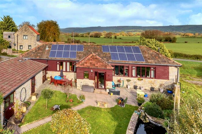 4 Bedroom Detached House For Sale In Barrow House Farm, Panborough, Wells, Somerset, BA5