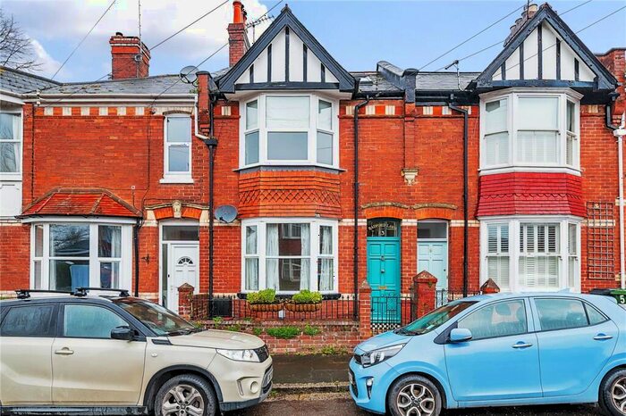 3 Bedroom Terraced House To Rent In West Grove Road, Exeter, Devon, EX2