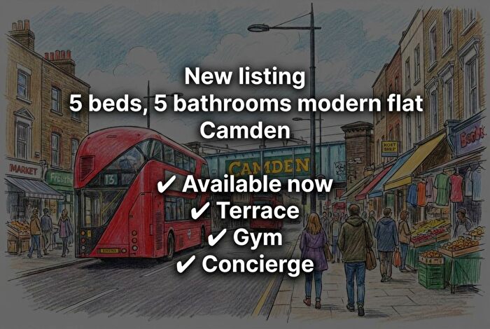 5 Bedroom Flat To Rent In Belmont Street, London, NW1