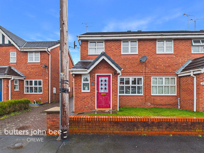 3 Bedroom Semi Detached House For Sale In Atholl Avenue, Crewe, CW2