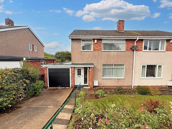 3 Bedroom Semi-Detached House For Sale In Pleasant View, Bridgehill, Consett, Durham, DH8