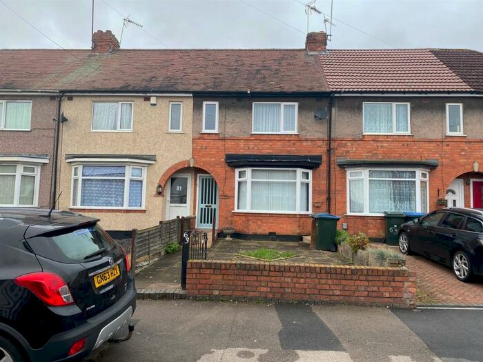 3 Bedroom Terraced House To Rent In Telfer Road, Coventry, CV6