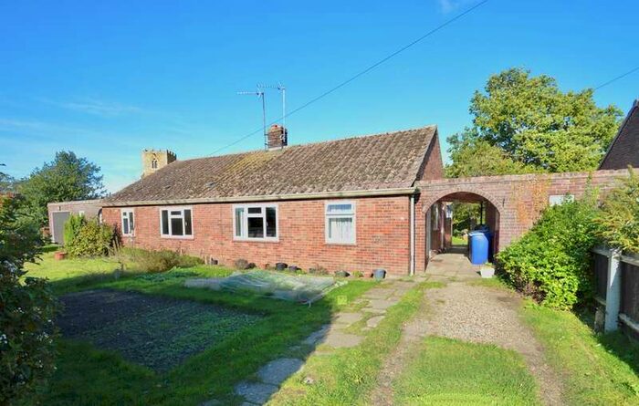 2 Bedroom Semi-Detached Bungalow For Sale In Tuddenham, Suffolk, IP28