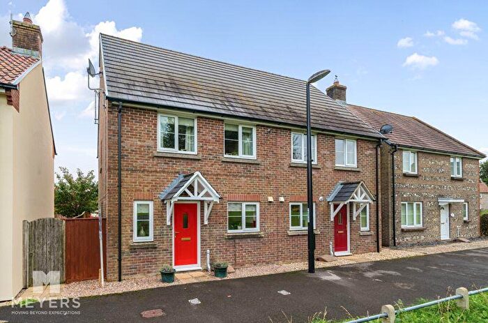 2 Bedroom Terraced House For Sale In Brewer Walk, Crossways, DT2