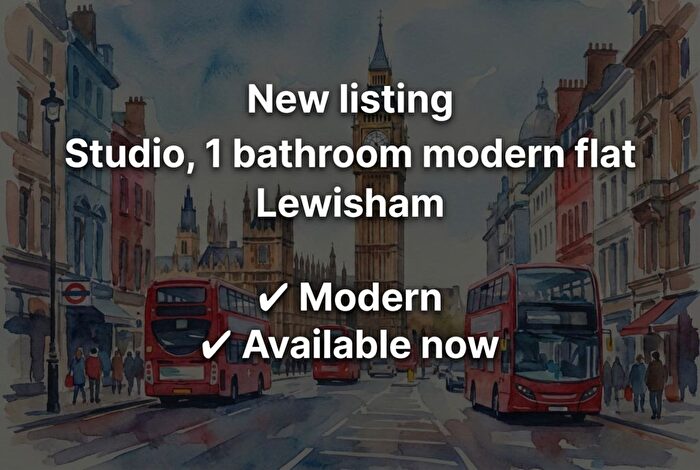 Studio To Rent In New Cross Road, London, SE14