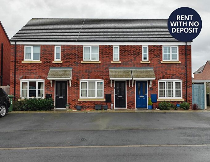 2 Bedroom Terraced House To Rent In Lucerne Avenue, Pershore, Worcestershire, WR10