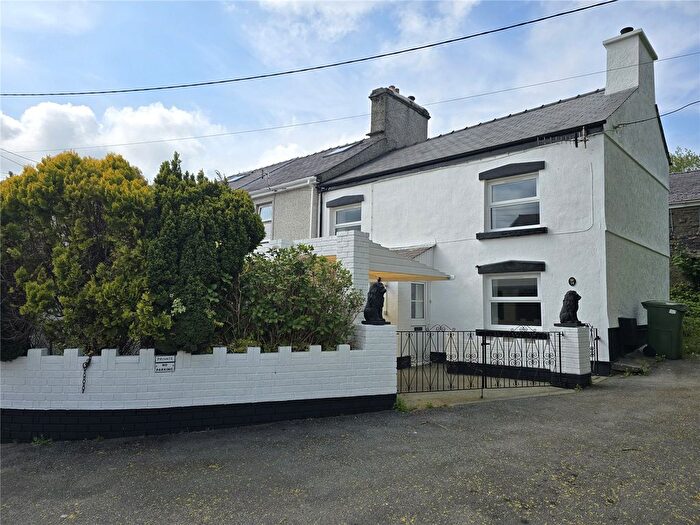 3 Bedroom Semi-Detached House For Sale In Nantlle Road, Talysarn, Caernarfon, Gwynedd, LL54