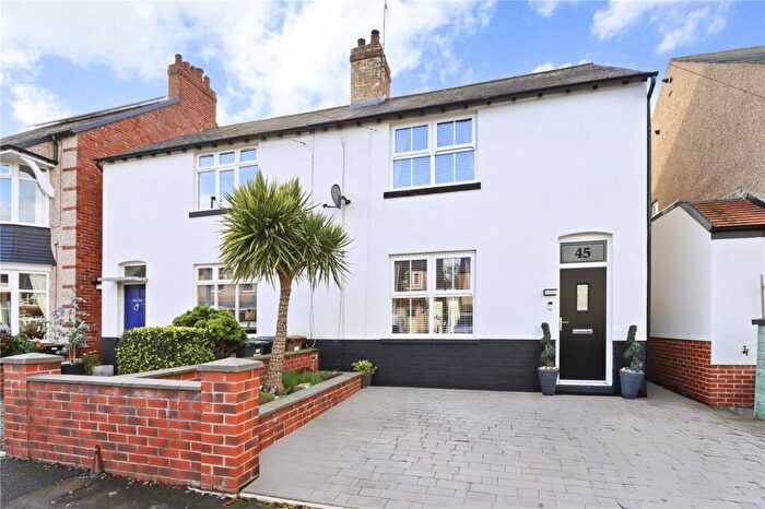 2 Bedroom Semi Detached House For Sale In Uplands, Whitley Bay, Tyne And Wear, NE25