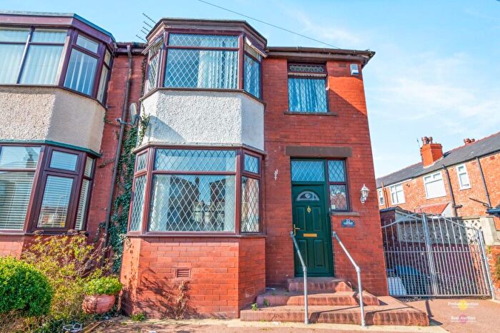 3 Bedroom Semi Detached House For Sale In Weymouth Road, Blackpool, Lancashire, FY3