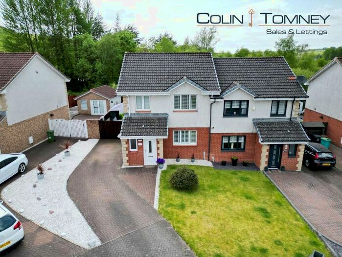 3 Bedroom Semi-Detached House For Sale In Bowhill Crescent, Caldercruix, Airdrie, ML6