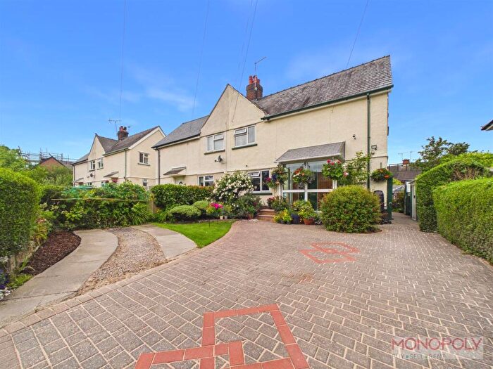 3 Bedroom Semi-Detached House For Sale In Greenfields, Burton, Rossett, Wrexham, LL12