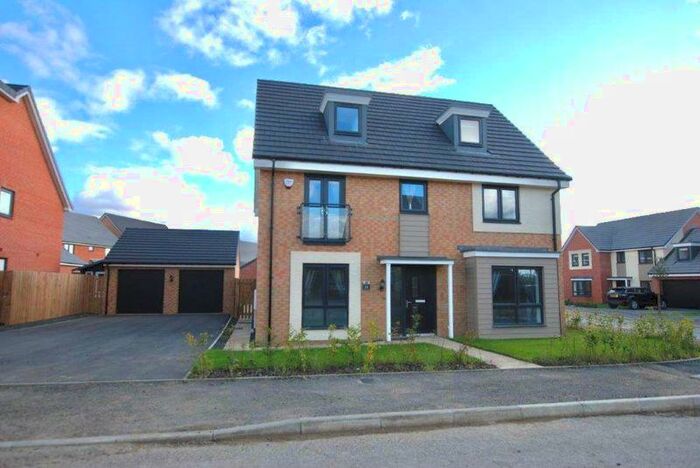 5 Bedroom Detached House To Rent In Whiteadmiral Place, Newcastle Upon Tyne, NE13