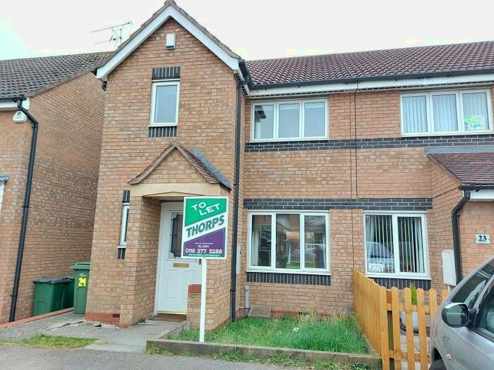 3 Bedroom Semi-Detached House To Rent In Vyner Close, Thorpe Astley, Braunstone, Leicester, Leicestershire., LE3