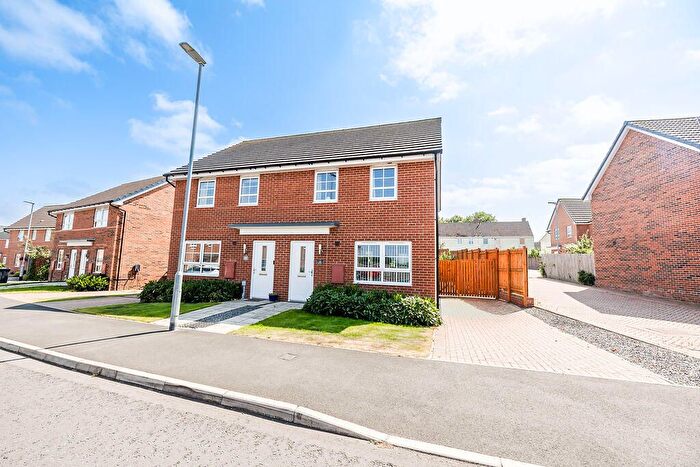 3 Bedroom Semi-detached House For Sale In Bluebell Drive, Blossom Park, Pegswood, Morpeth, NE61