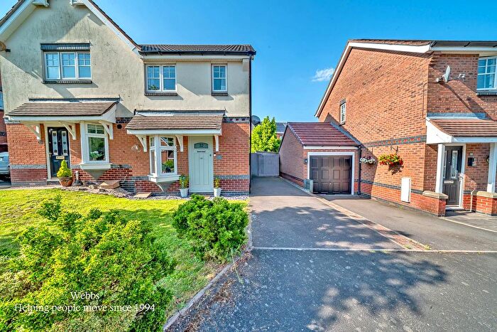 2 Bedroom Semi-detached House For Sale In Foxes Rake, Cannock, WS11