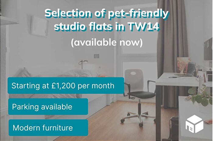 Studio To Rent In Gladstone Avenue, Feltham, TW14