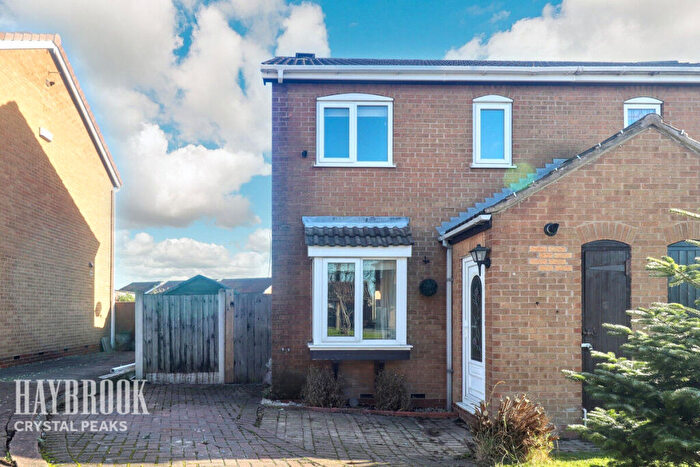 2 Bedroom Semi-Detached House For Sale In Brecon Close, Sheffield, S20