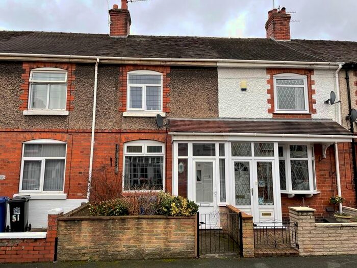 2 Bedroom Terraced House To Rent In Hatrell Street, Newcastle Under Lyme, Staffordshire ST5