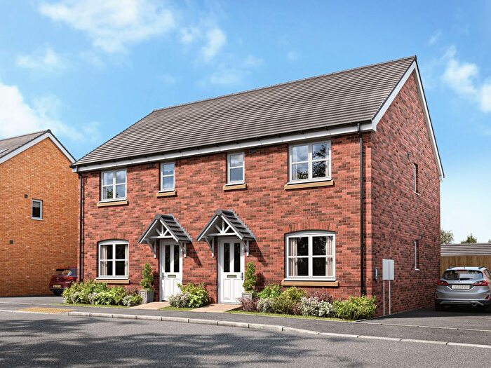 3 Bedroom Semi-detached House For Sale In "The Galloway" At Salisbury Road, Shaftesbury, SP7