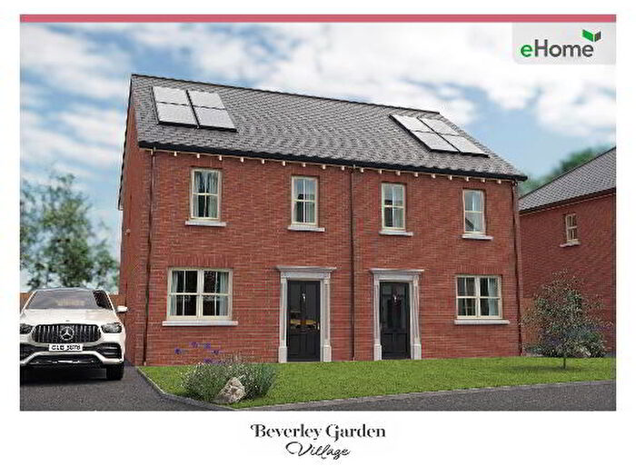 3 Bedroom Semi-Detached House For Sale In The Chartham, Beverley Garden Village, Newtownards, BT23