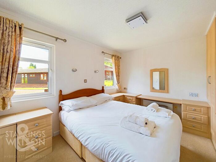 2 Bedroom Chalet For Sale In Staithe Road, Burgh St. Peter, Beccles, NR34