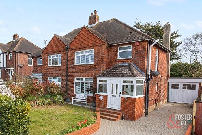 3 Bedroom Semi-Detached House For Sale In King George Vi Drive, Hove, BN3