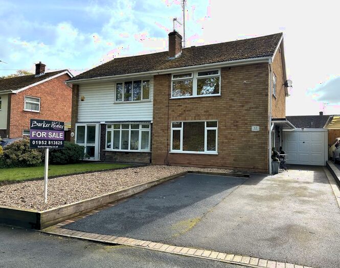 3 Bedroom Semi-Detached House For Sale In Greenvale, Church Aston, Newport, TF10