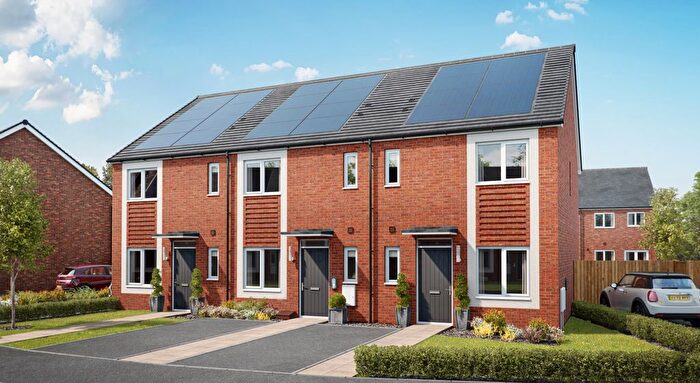 3 Bedroom Terraced House For Sale In "The Mirin - Plot " At Acacia Lane, Branston, Burton-On-Trent, DE14